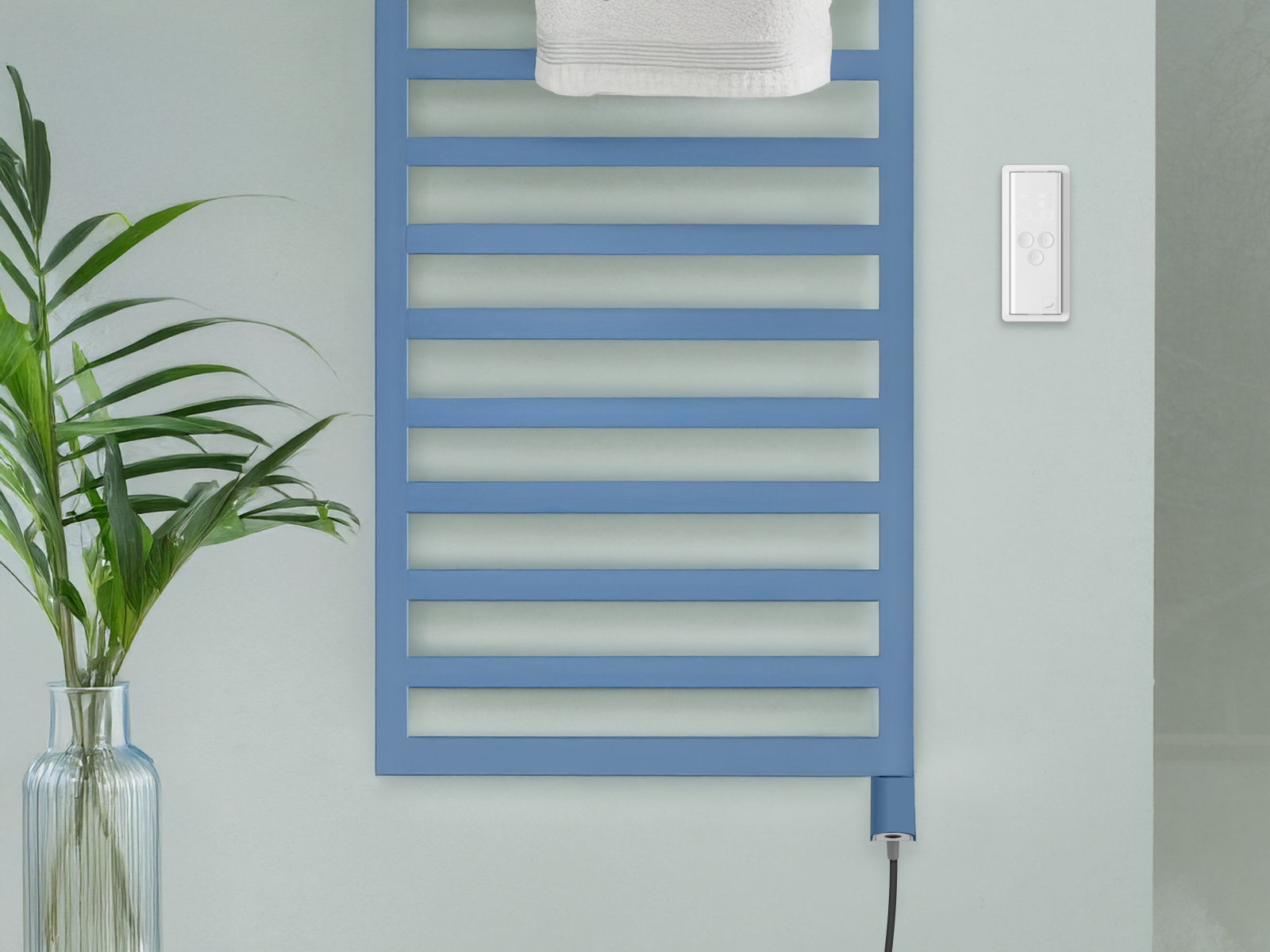 Rendering Zehnder Quaro Decorative radiator Front view