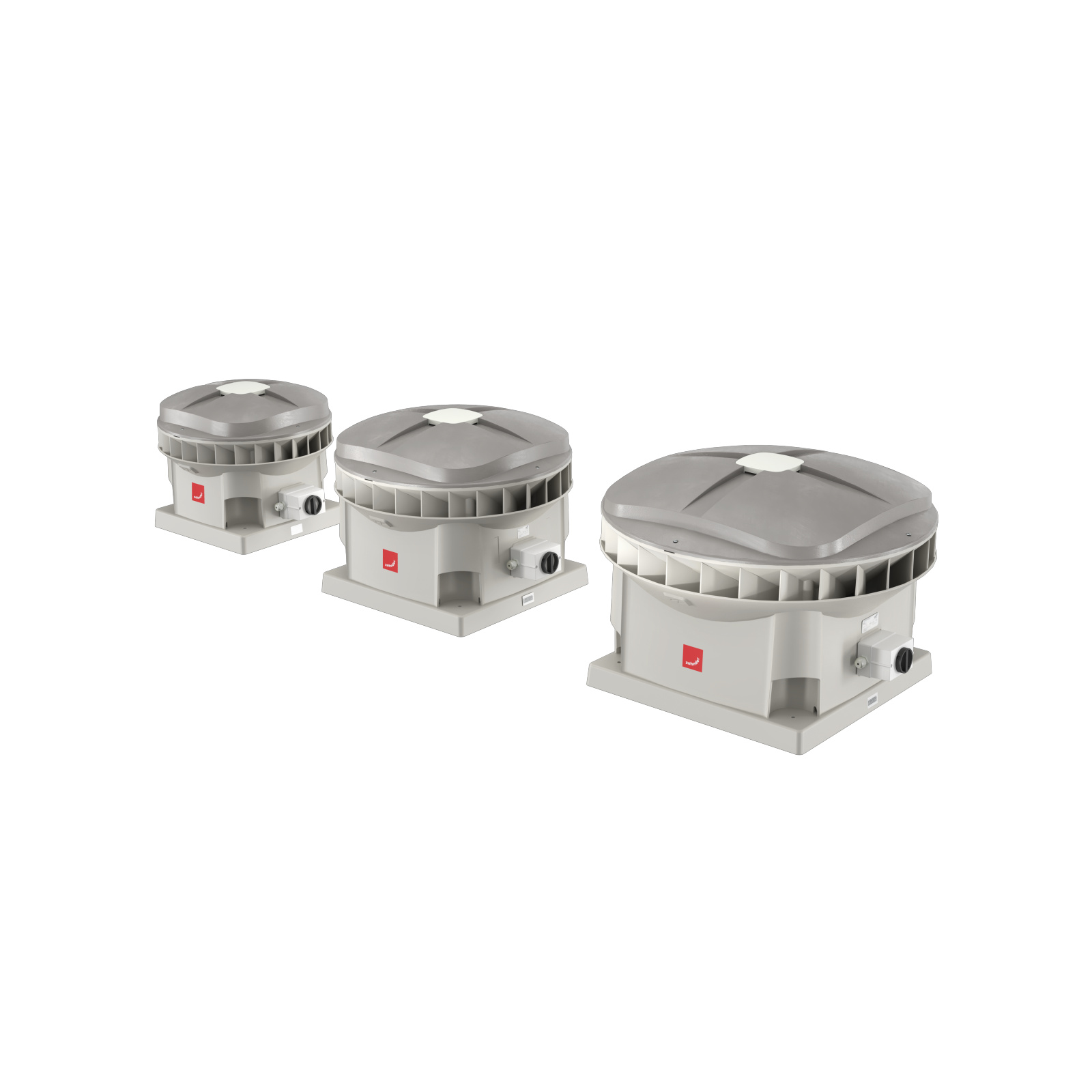 Cut-Out Zehnder ComfoRoof MX Automatic Comfortable indoor ventilation Angled view