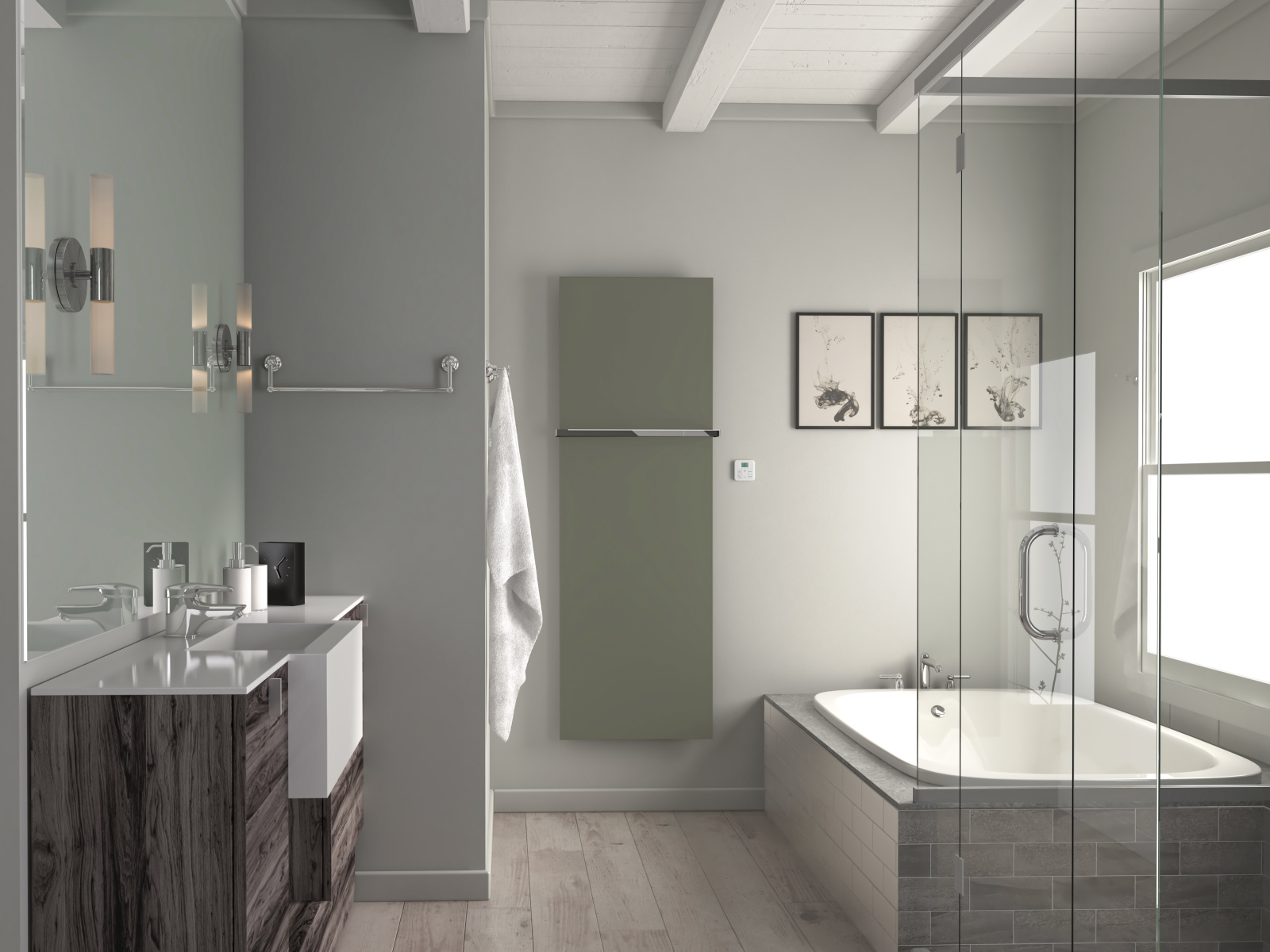 Rendering Decorative radiator 