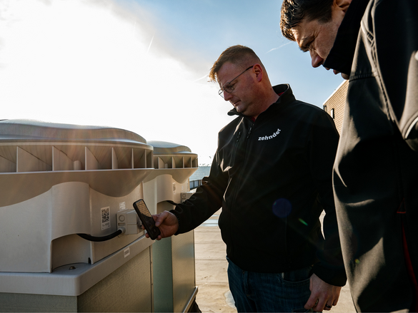 Cut-Out Zehnder ComfoRoof MX Manual Comfortable indoor ventilation 