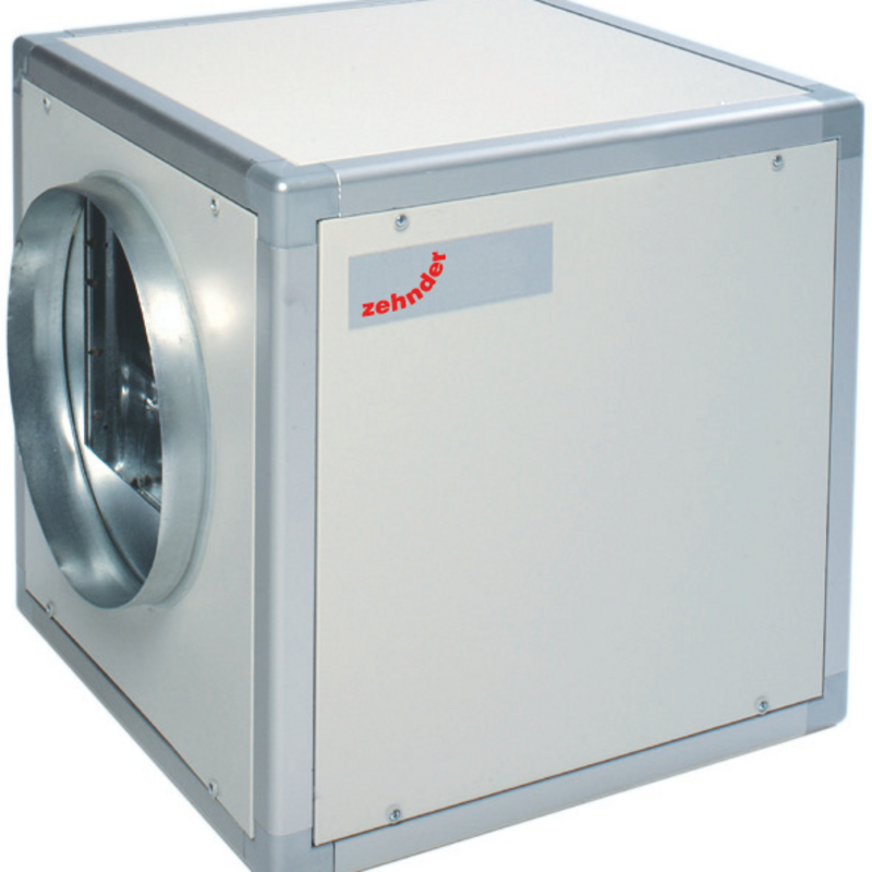 Cut-Out Zehnder CVM Comfortable indoor ventilation 3D view