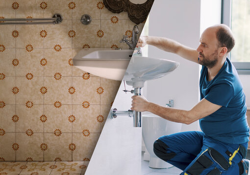 Zehnder_Expedition_Renovation_Bathroom_Visual_Mechaniker_Waschbecken Badkamer renovatie whitepaper