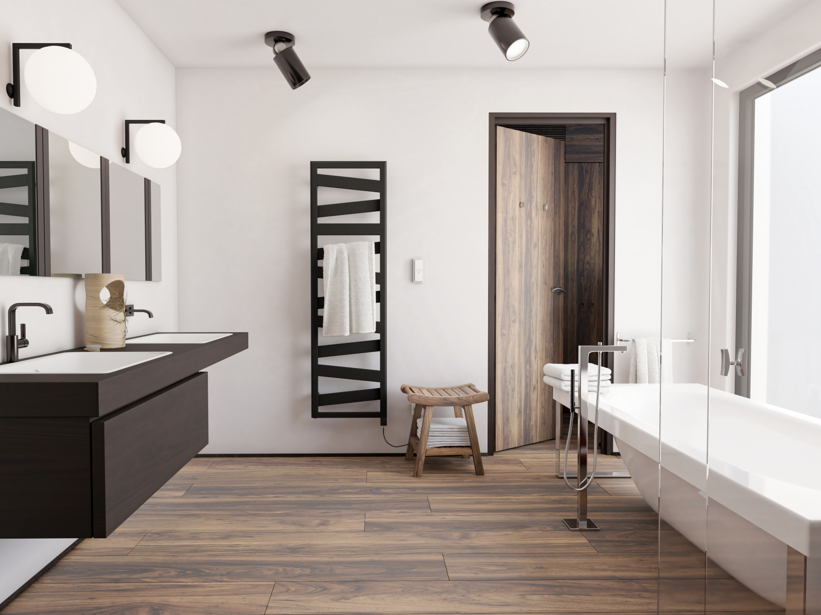 Rendering Zehnder Ribbon Decorative radiator 