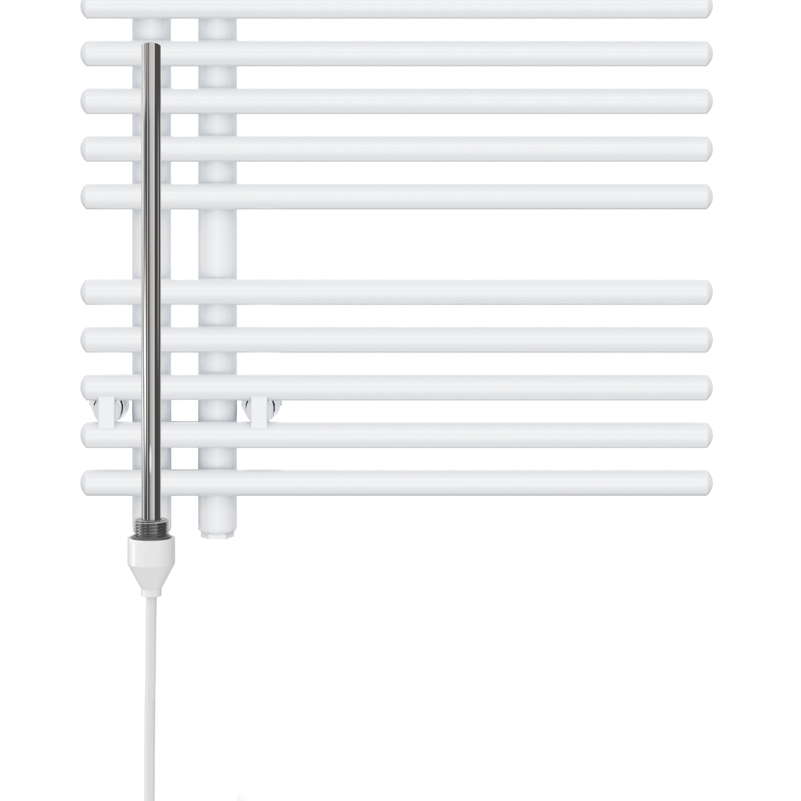 Zehnder_RAD_Yucca-Asym-EL_IHE_TrafficWhite Cut-Out Immersion Heater Easy (IHE) Decorative radiator