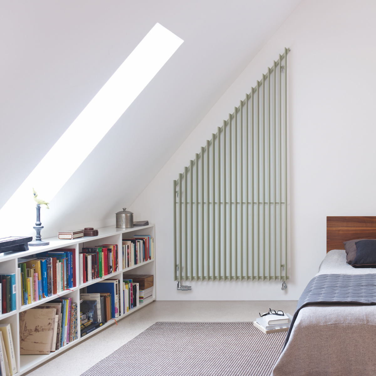 Zehnder_RAD_Excelsior-HY_sleeping room Rendering Zehnder Excelsior Decorative radiator