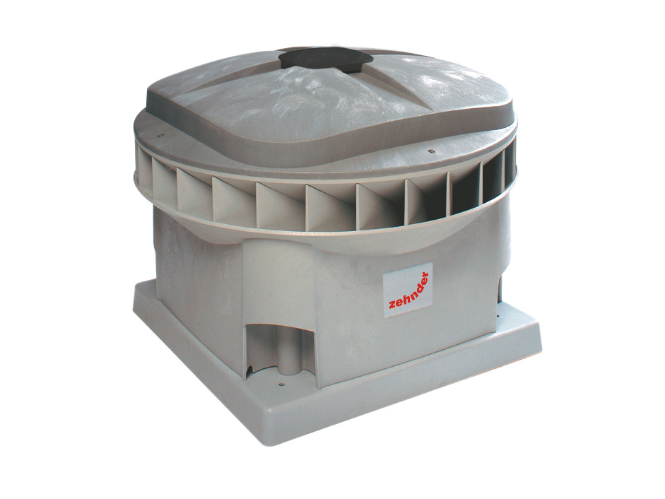 Cut-Out Zehnder VDX Comfortable indoor ventilation 3D view