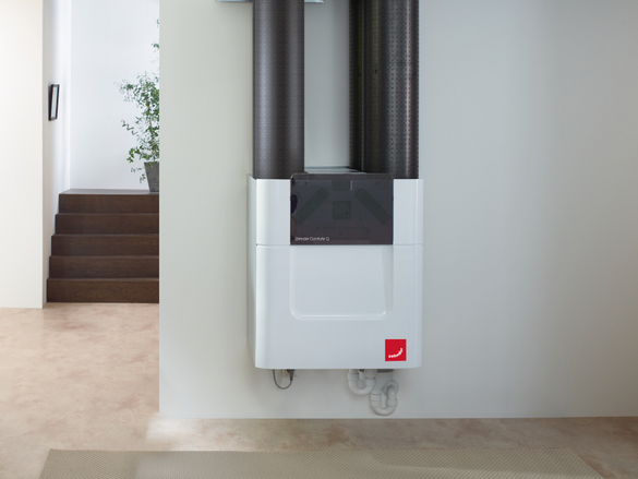 Reference Zehnder ComfoAir Q350 TR Comfortable indoor ventilation Front view