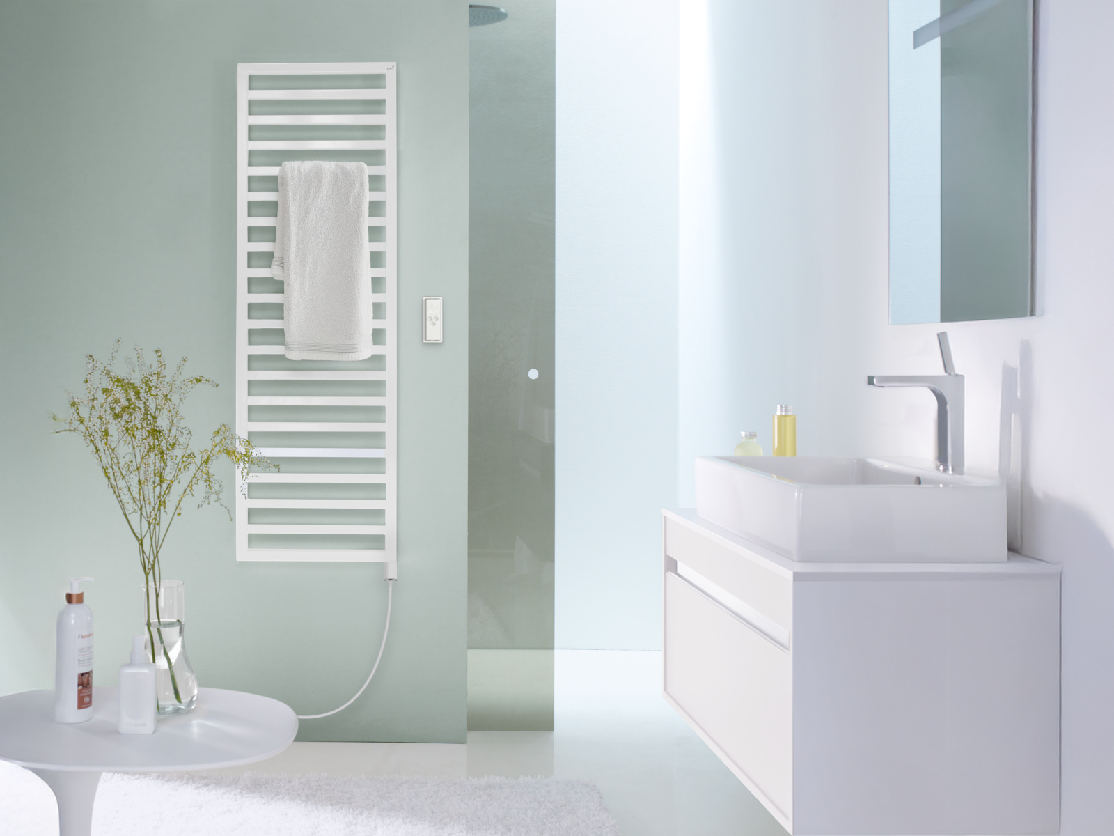 Rendering Zehnder Quaro Decorative radiator 