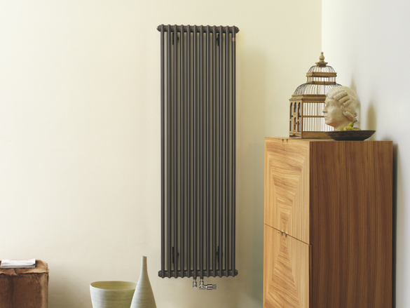 Rendering Zehnder Charleston Decorative radiator Front view