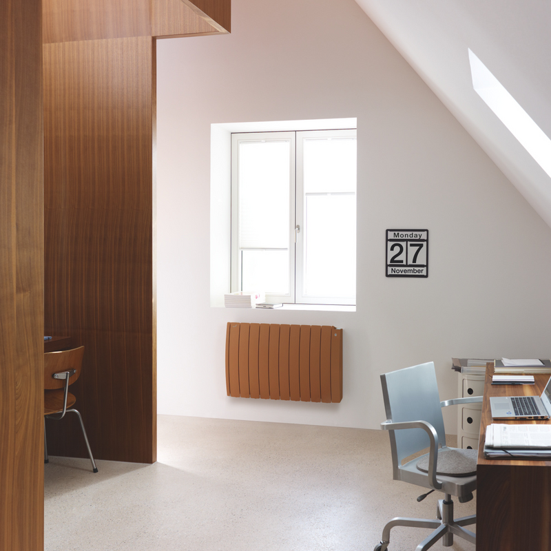 Rendering Farë Tech Decorative radiator Front view