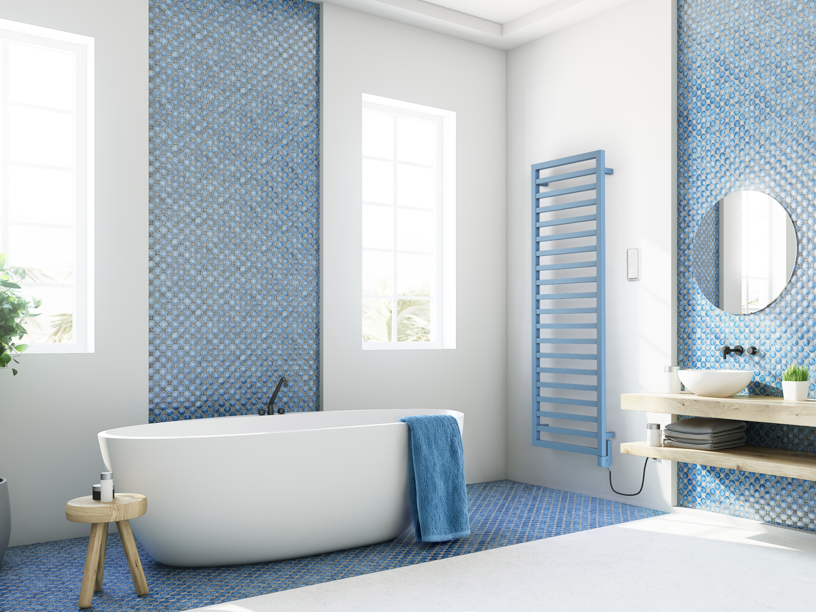 Rendering Zehnder Quaro Decorative radiator 
