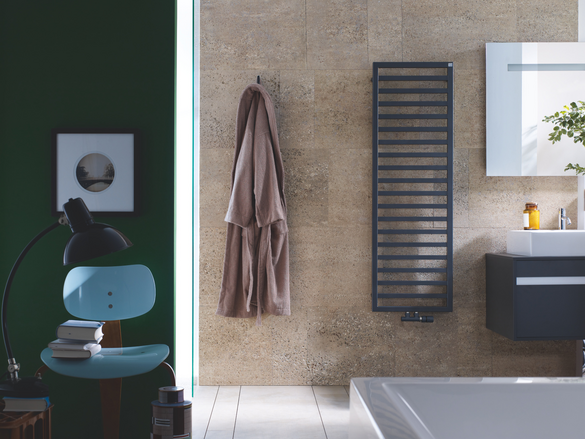 Rendering Zehnder Quaro Decorative radiator 