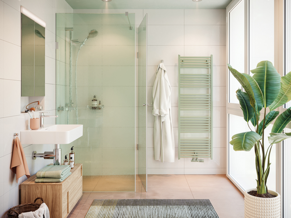 Rendering Zehnder Zeno Decorative radiator 