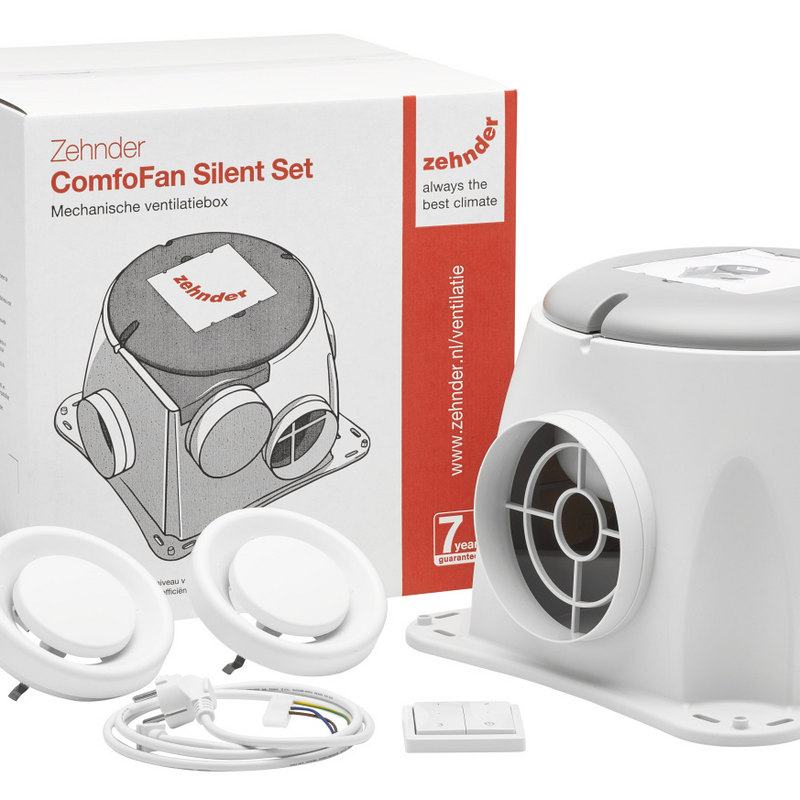 Cut-Out Zehnder ComfoFan Silent Comfortable indoor ventilation 