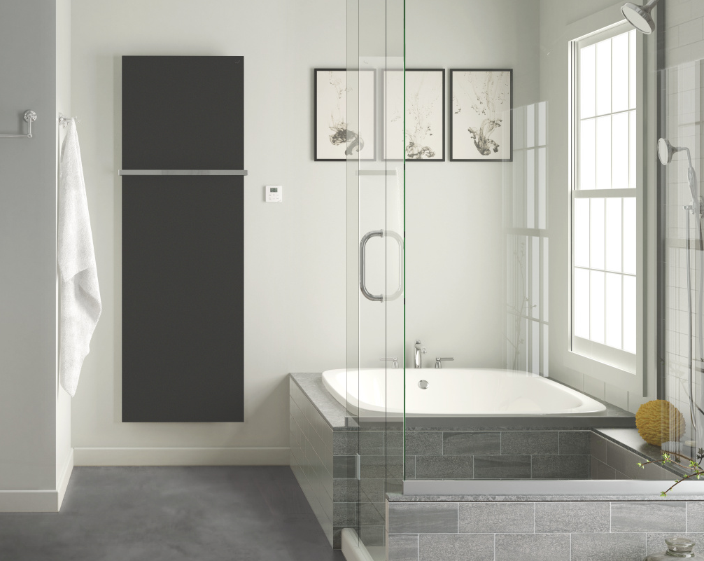 Zehnder_RAD_Fina-Lean-Bar-EL_milieu-bathroom_UmbraGrey_print+web Rendering Fina Lean Bar Decorative radiator