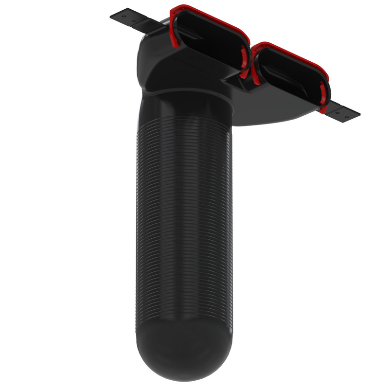 Rendering Zehnder ComfoCase CLRF Comfortable indoor ventilation Angled view