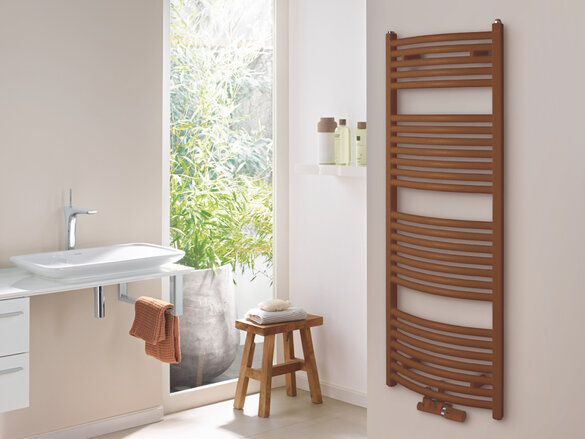 Rendering Zehnder Zeno Bow Decorative radiator 