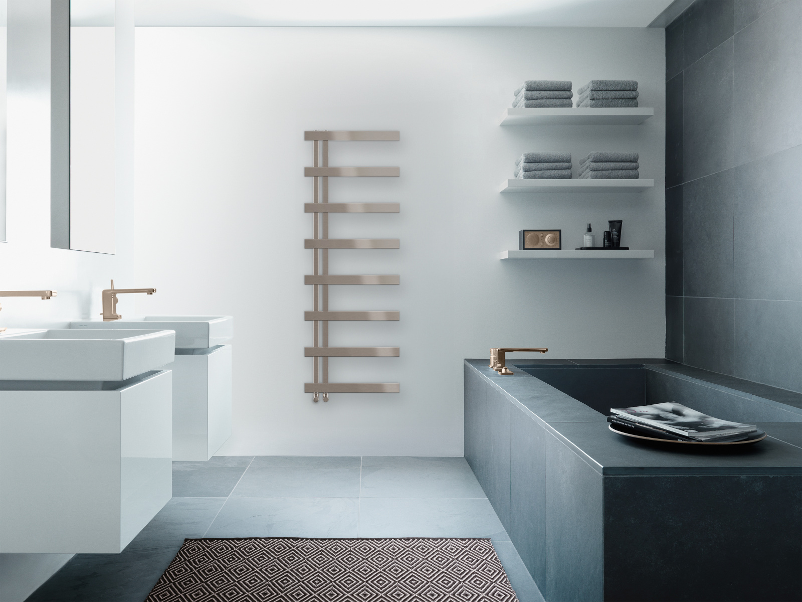 Rendering Alban (Studio Collection) (Basic) Decorative radiator Front view