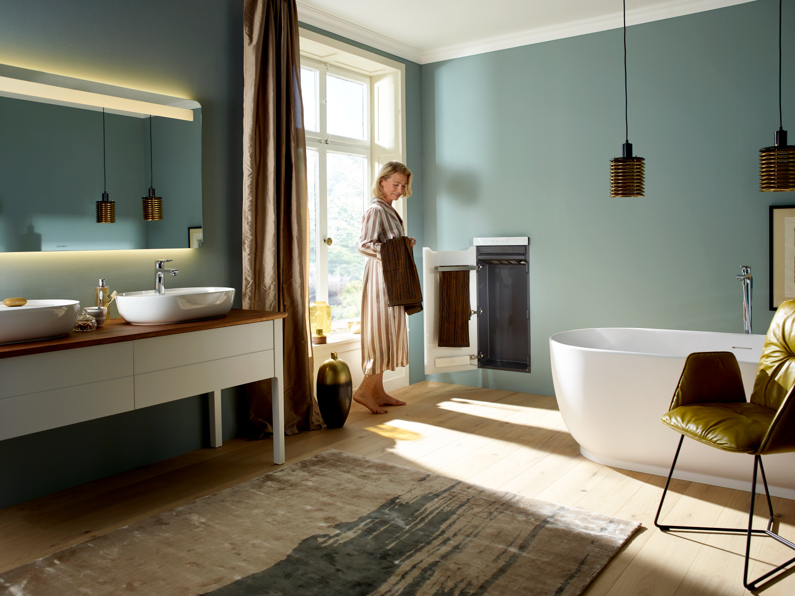 Rendering Zehnder Zenia Decorative radiator 