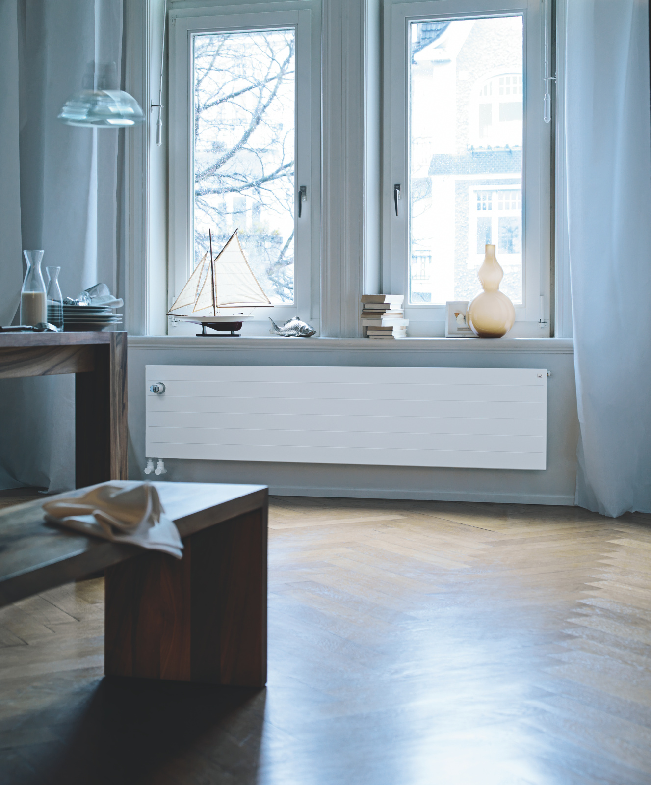 Rendering Zehnder Radiapanel Decorative radiator Front view