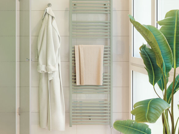 Rendering Zehnder Zeno Decorative radiator Front view