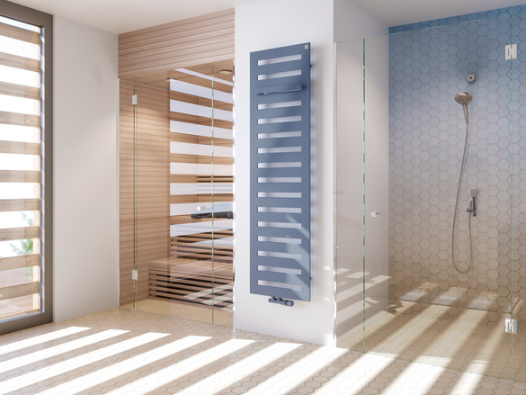Rendering Zehnder Metropolitan Bar Decorative radiator 