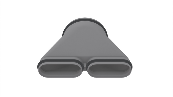 Cut-Out Zehnder ComfoFit convertor CK Comfortable indoor ventilation 3D view