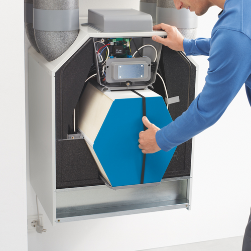 Zehnder_CSY_Ventilation_Unit_ComfoAir_350_Filter_exchange_people_enthalpy_exchanger_1