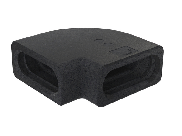 Rendering Zehnder ComfoFit Therm Comfortable indoor ventilation Angled view