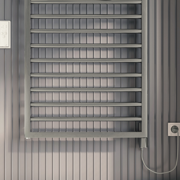 Rendering Zehnder Subway Decorative radiator Front view