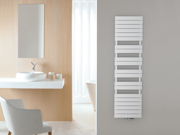 Rendering Zehnder Roda Spa Decorative radiator Front view