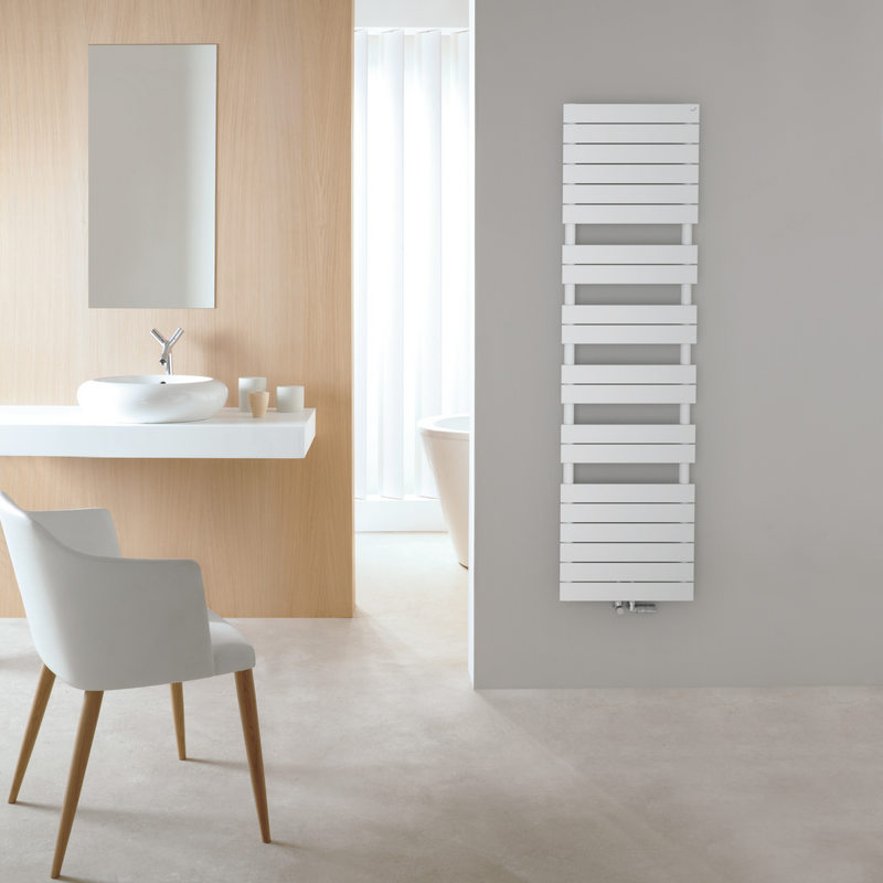 Rendering Zehnder Roda Spa Decorative radiator Front view