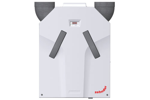Cut-Out Zehnder ComfoD 300 Comfortable indoor ventilation Front view