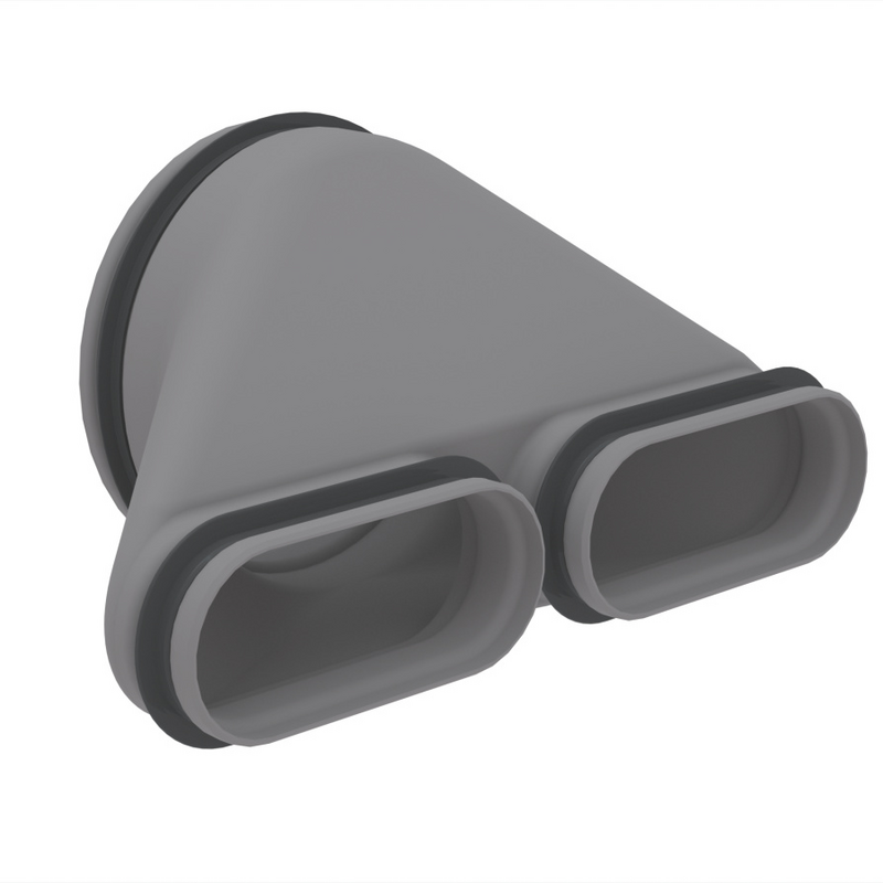 Cut-Out Zehnder ComfoFit convertor CK Comfortable indoor ventilation 3D view