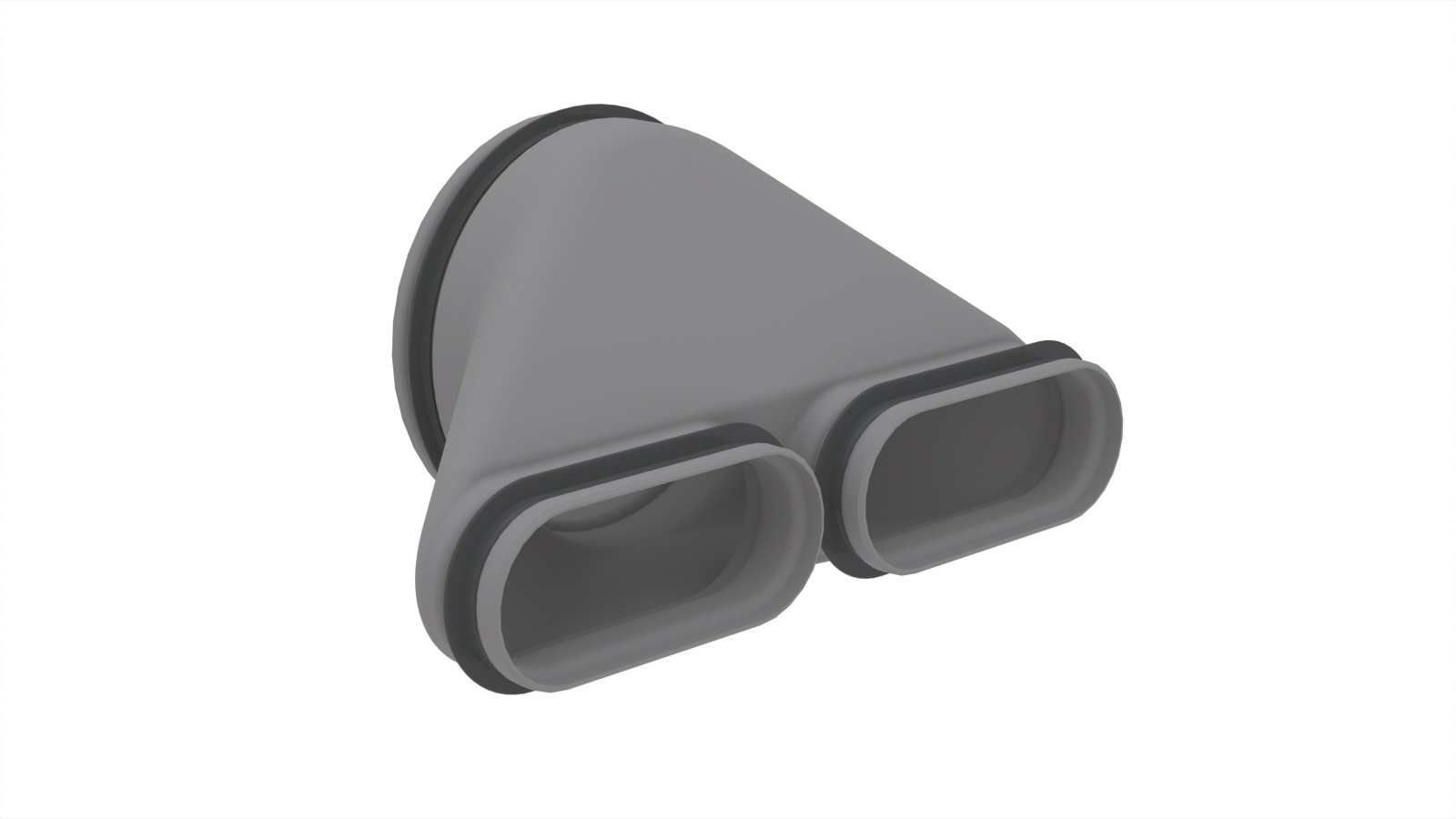 Cut-Out Zehnder ComfoFit convertor CK Comfortable indoor ventilation 3D view