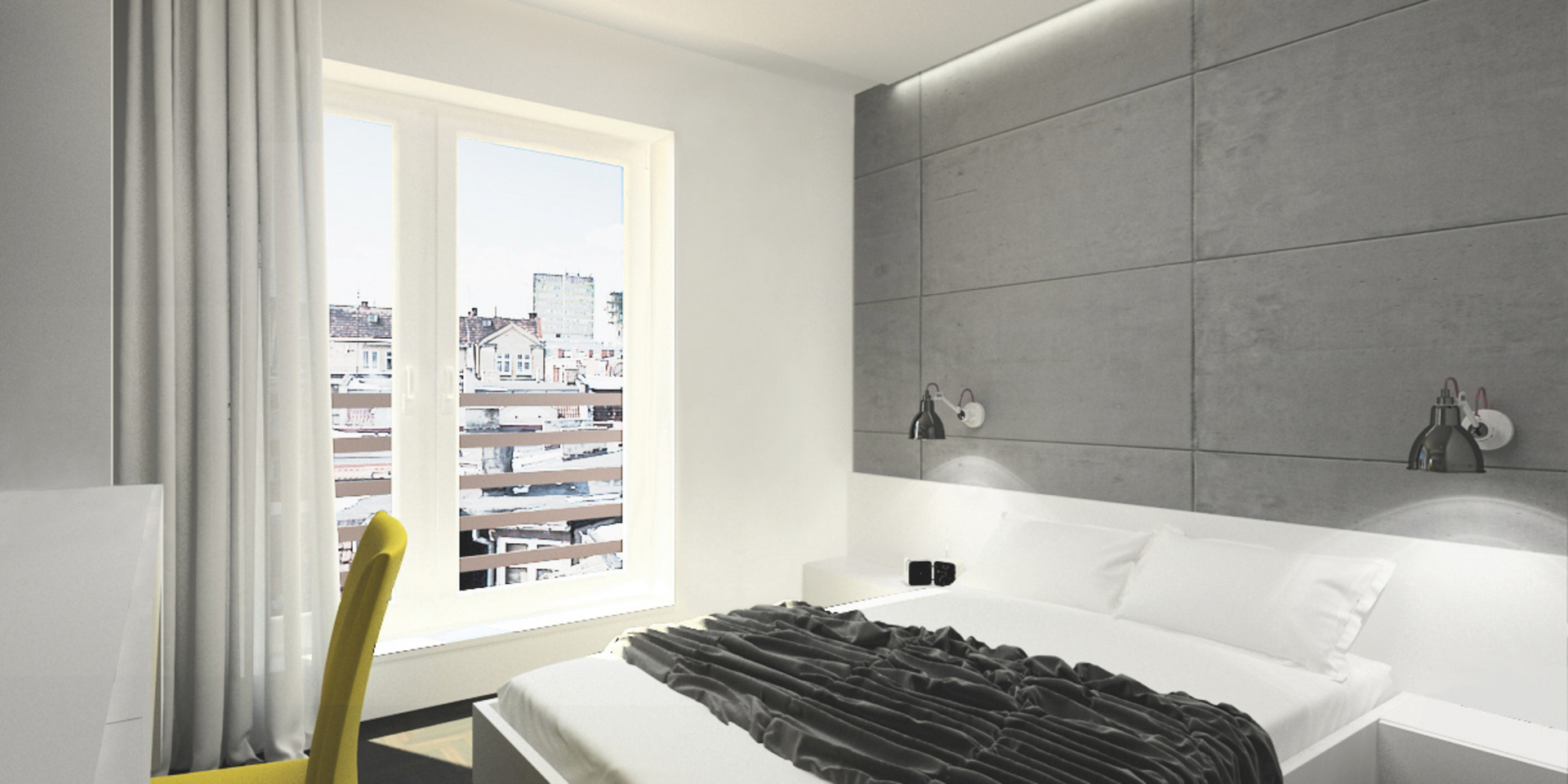 Rendering Zehnder ComfoValve Luna S125 Comfortable indoor ventilation 