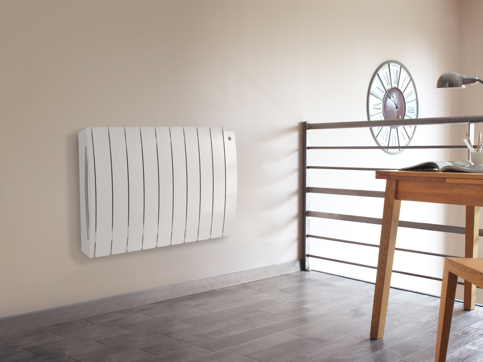 Rendering Taïga Decorative radiator Angled view