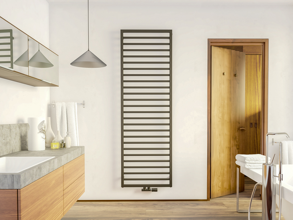 Rendering Zehnder Subway Decorative radiator Front view