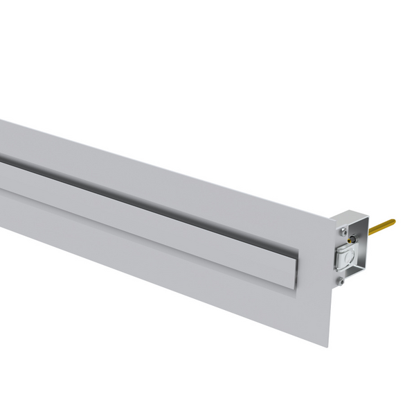 [Translate to Nederlands:] Design-ventilatierooster Bilamina voor het luchtverdeelsysteem