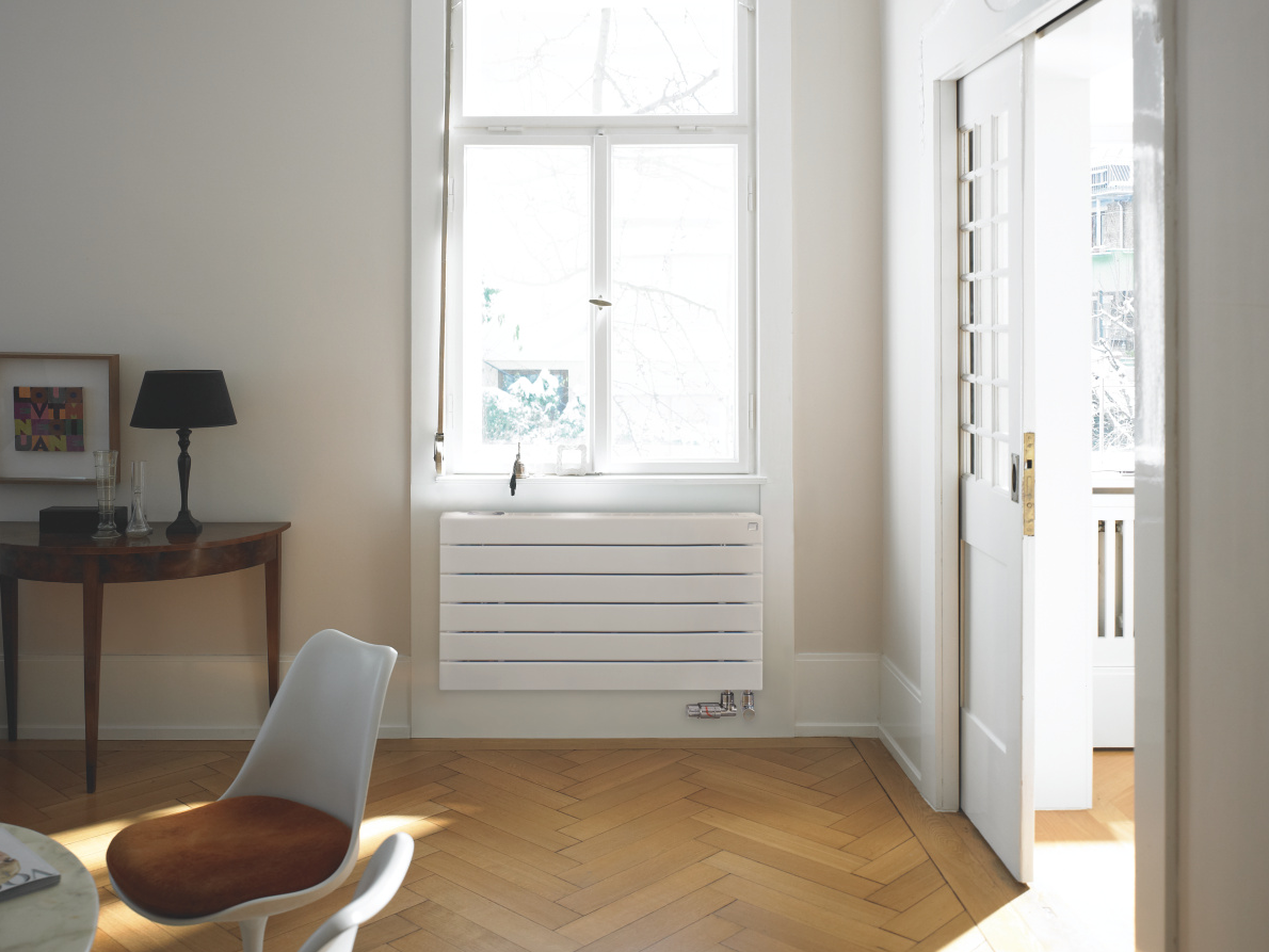 Rendering Zehnder Nova Neo Decorative radiator Front view