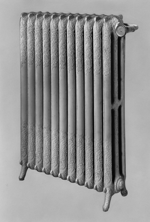Cut-Out Zehnder Charleston Decorative radiator 3D view