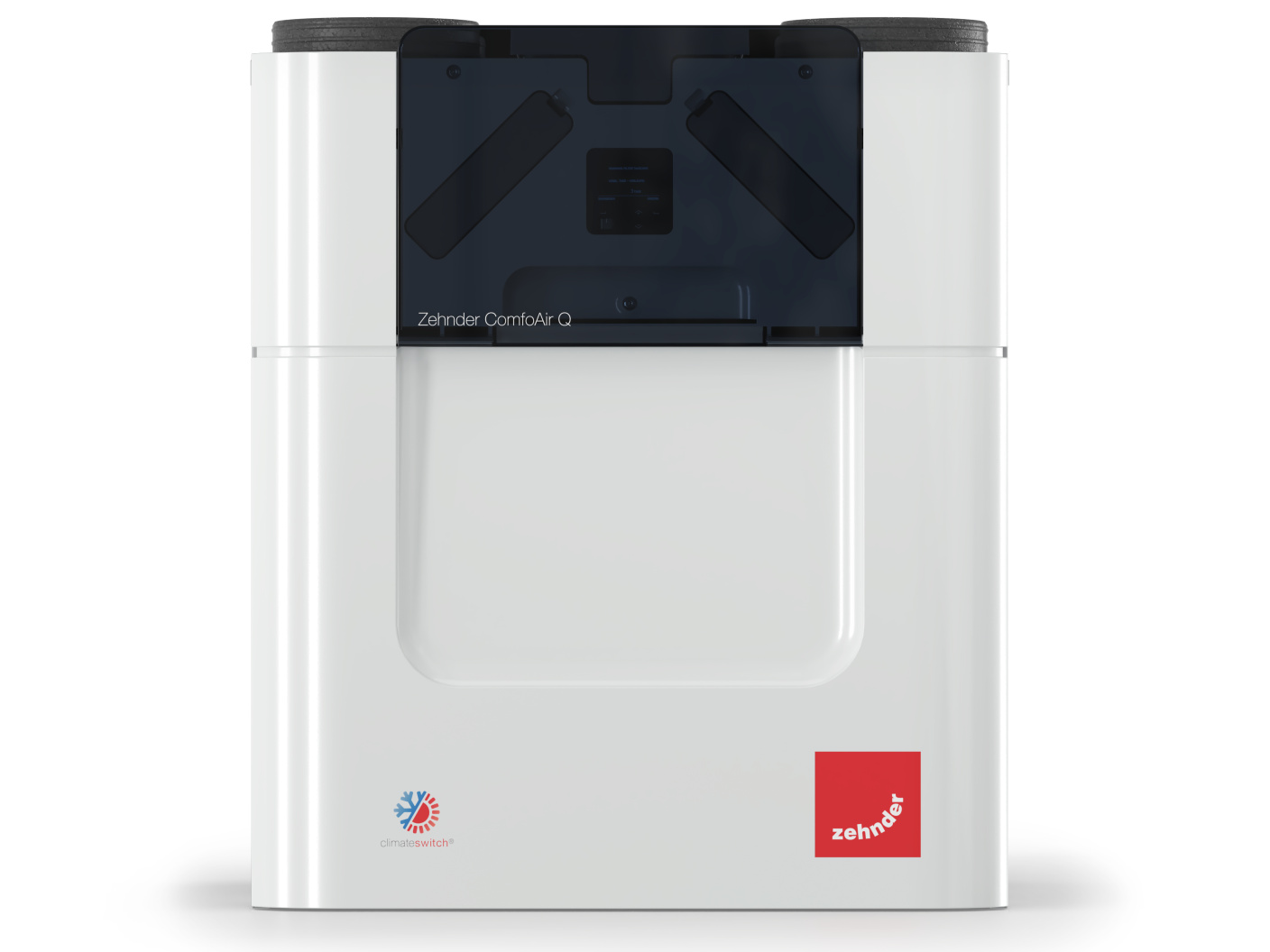 Cut-Out Zehnder ComfoAir Q350 TR Comfortable indoor ventilation Front view