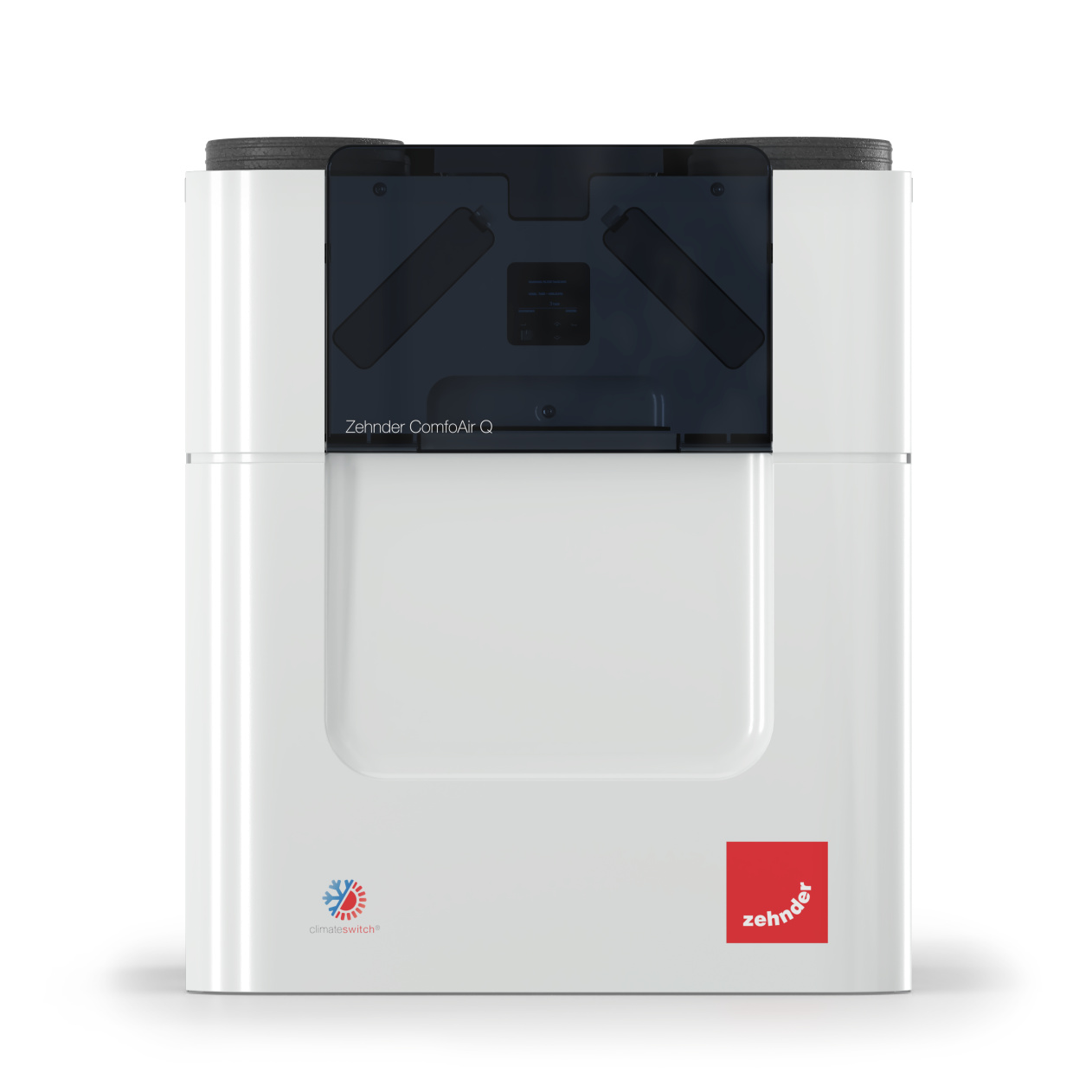 Cut-Out Zehnder ComfoAir Q350 TR Comfortable indoor ventilation Front view