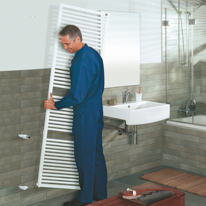 Rendering Zehnder Universal Decorative radiator Front view