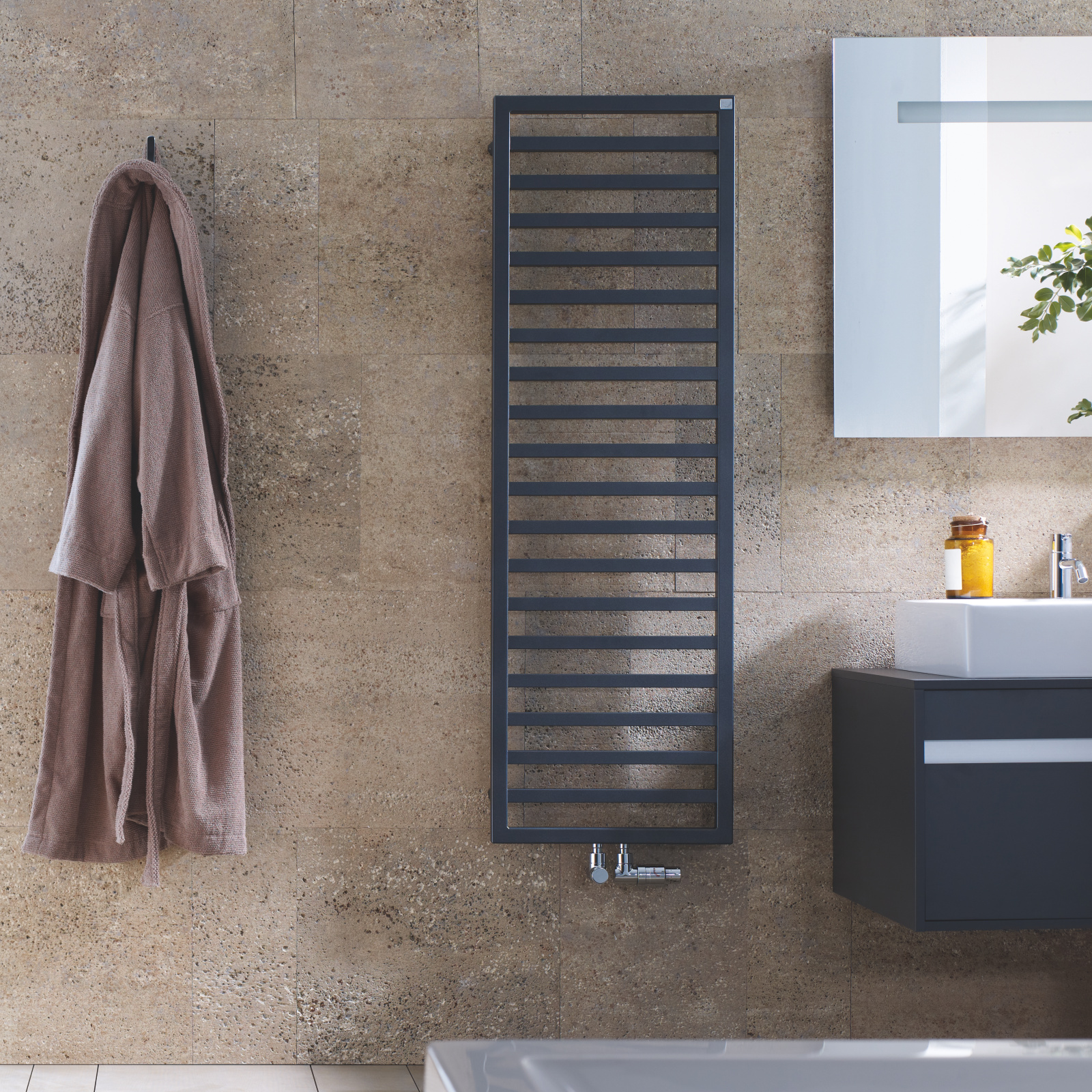 Rendering Zehnder Quaro Decorative radiator 