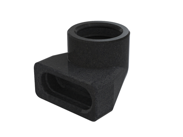 Rendering Zehnder ComfoFit Therm Comfortable indoor ventilation Angled view