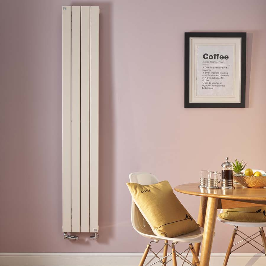 Zehnder_Roda-HY_Jasmin_UK_residential Rendering Zehnder Roda Decorative radiator Front view